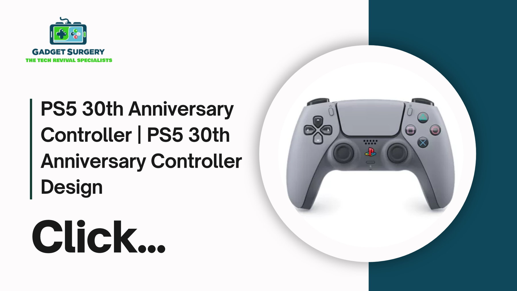 PS5 30th Anniversary Controller | PS5 30th Anniversary Controller Design
