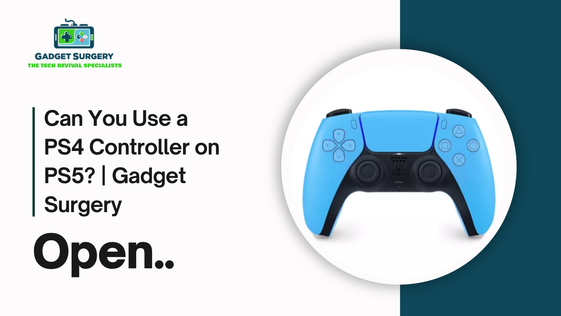 Can You Use a PS4 Controller on PS5? | Gadget Surgery