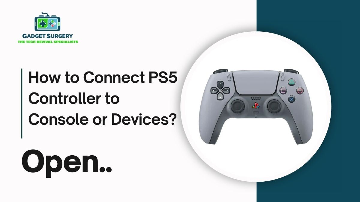 How to Connect PS5 Controller to Console or Devices?