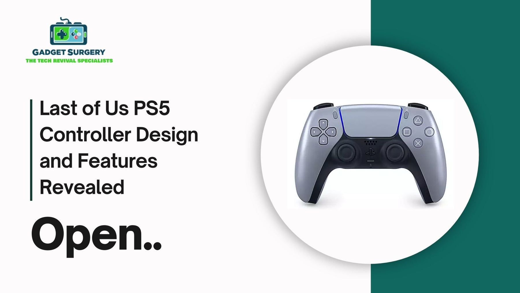 Last of Us PS5 Controller Design and Features Revealed