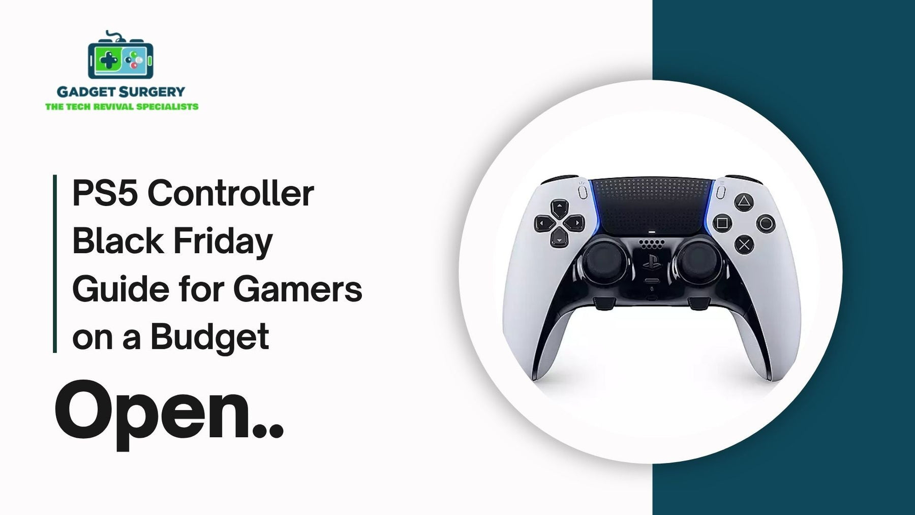 PS5 Controller Black Friday Guide for Gamers on a Budget