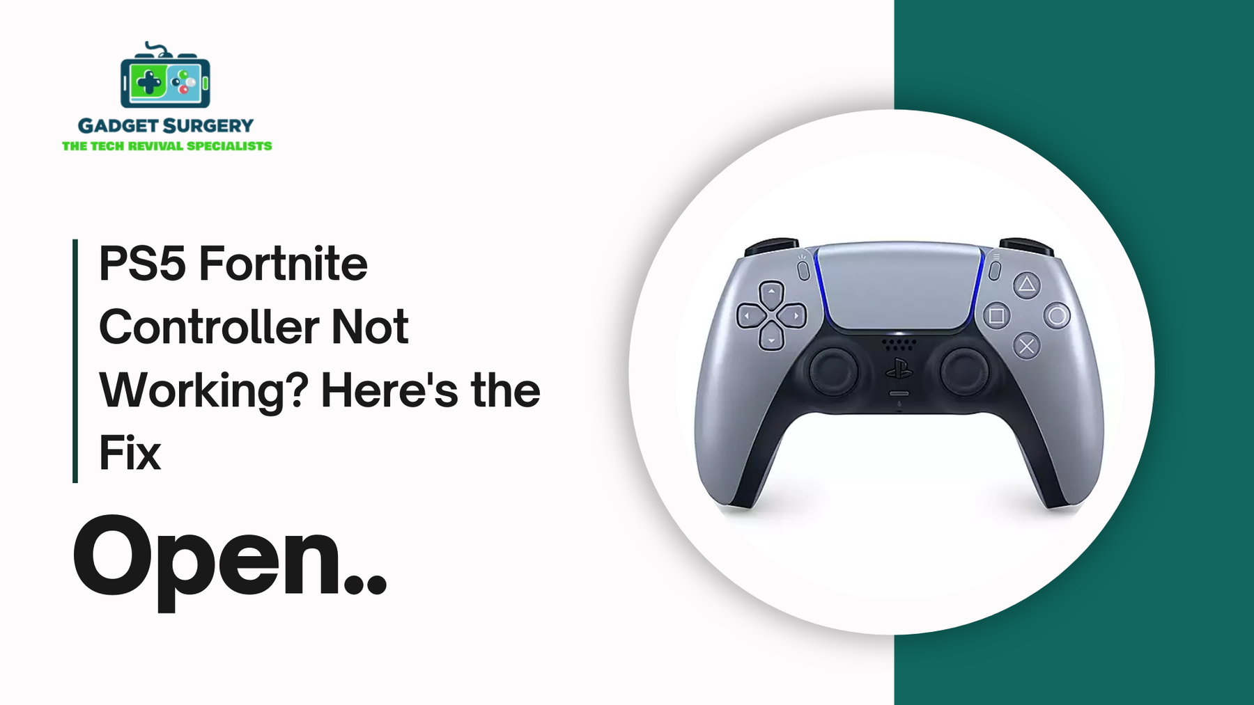 PS5 Fortnite Controller Not Working? Here's the Fix