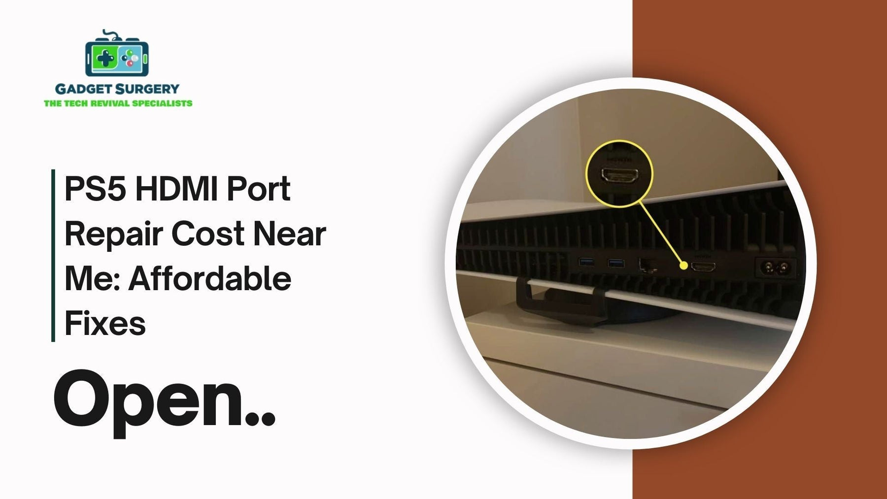 PS5 HDMI Port Repair Cost Near Me: Affordable Fixes
