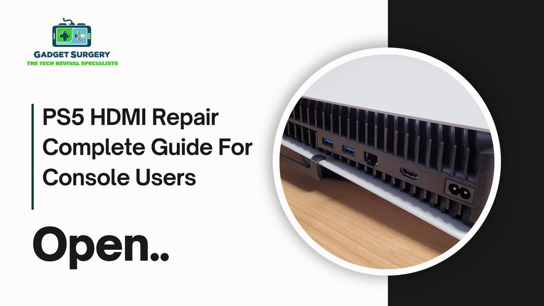 PS5 HDMI Repair Complete Guide For Console Users