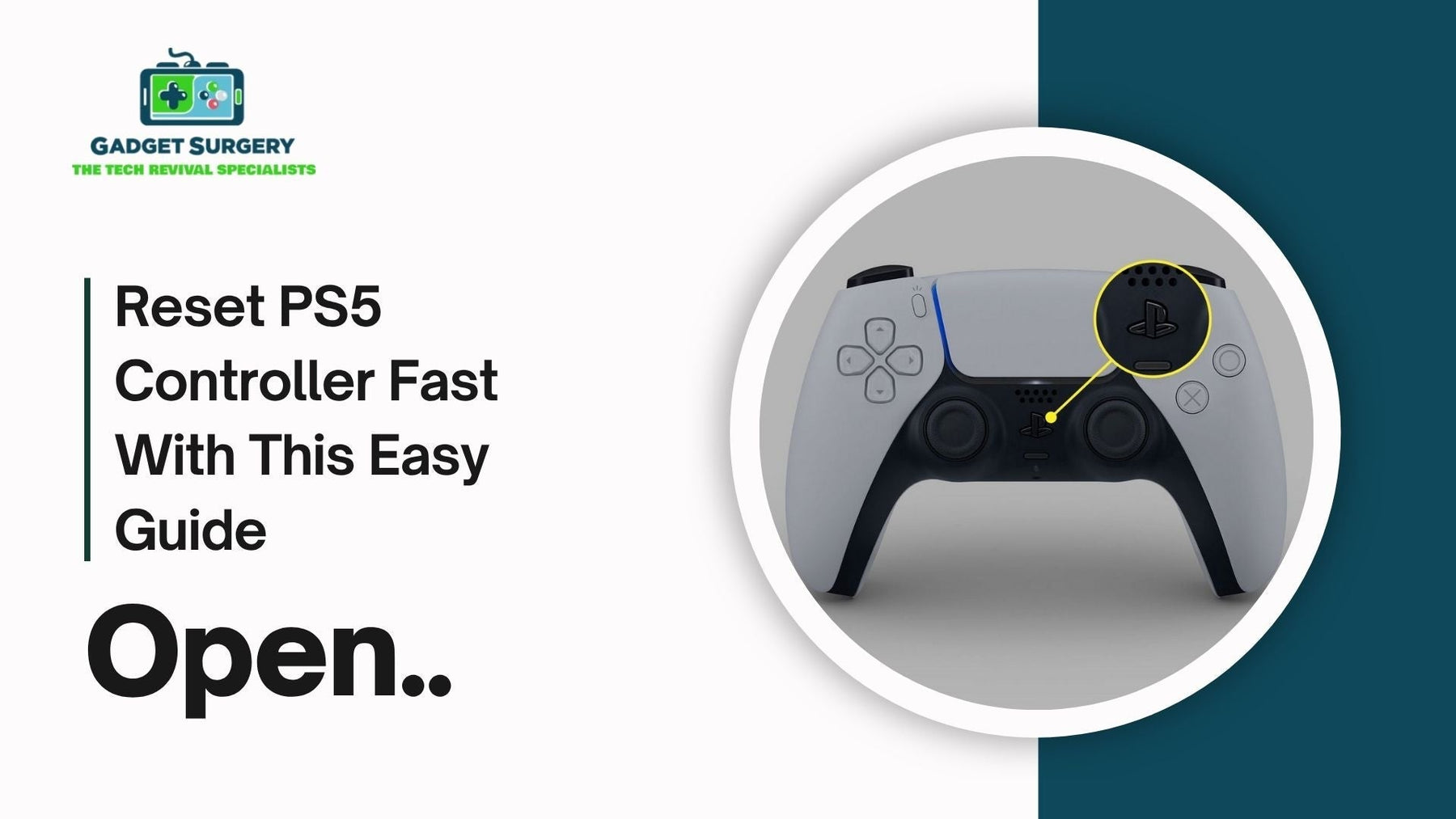 Reset PS5 Controller Fast With This Easy Guide