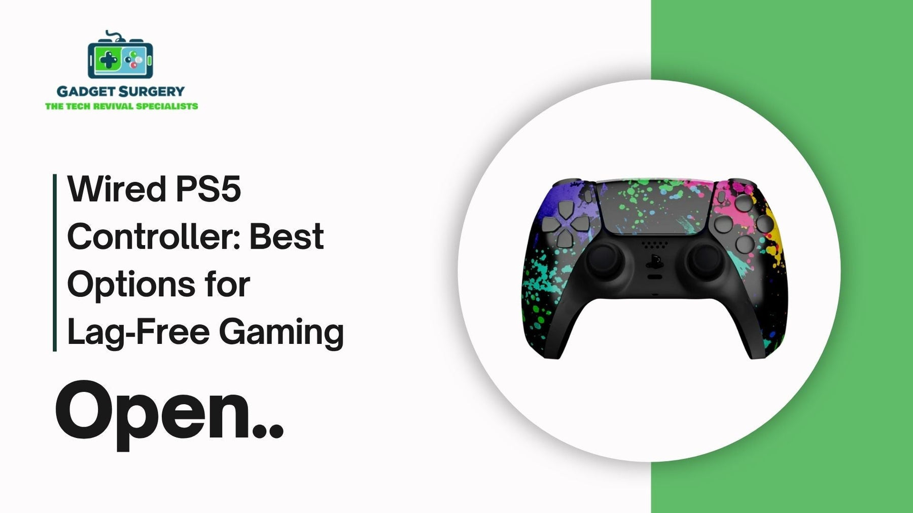 Wired PS5 Controller: Best Options for Lag‑Free Gaming