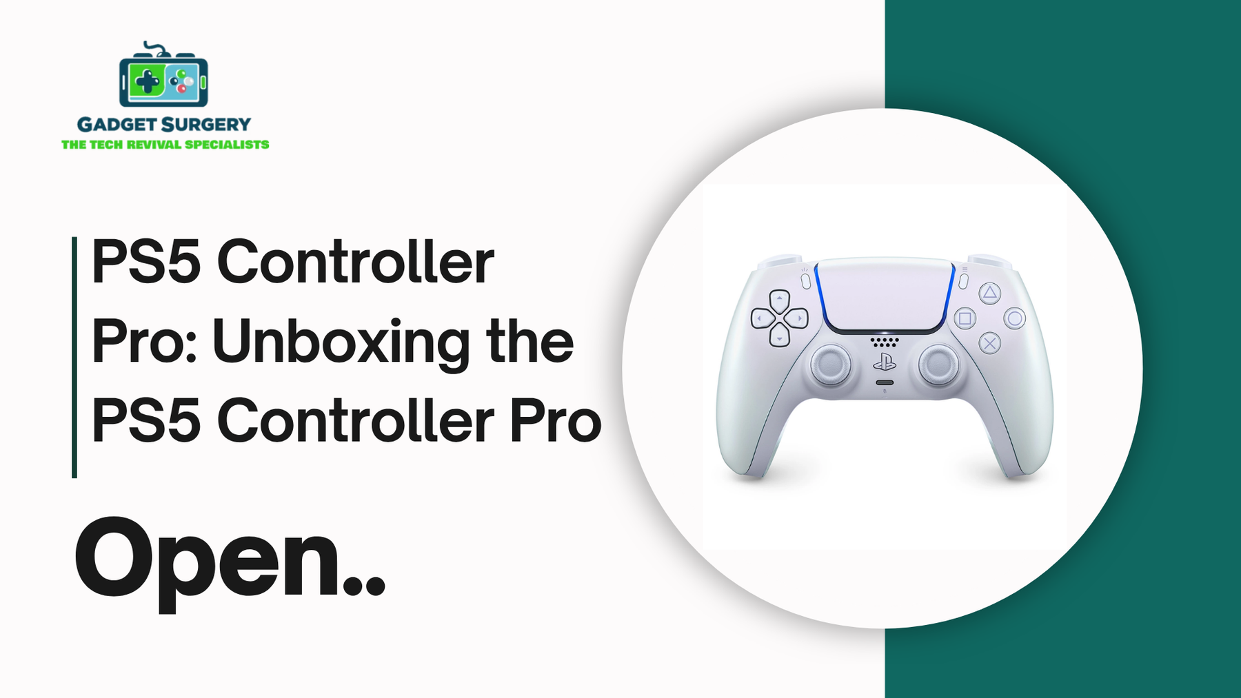 PS5 Controller Pro: Unboxing the PS5 Controller Pro