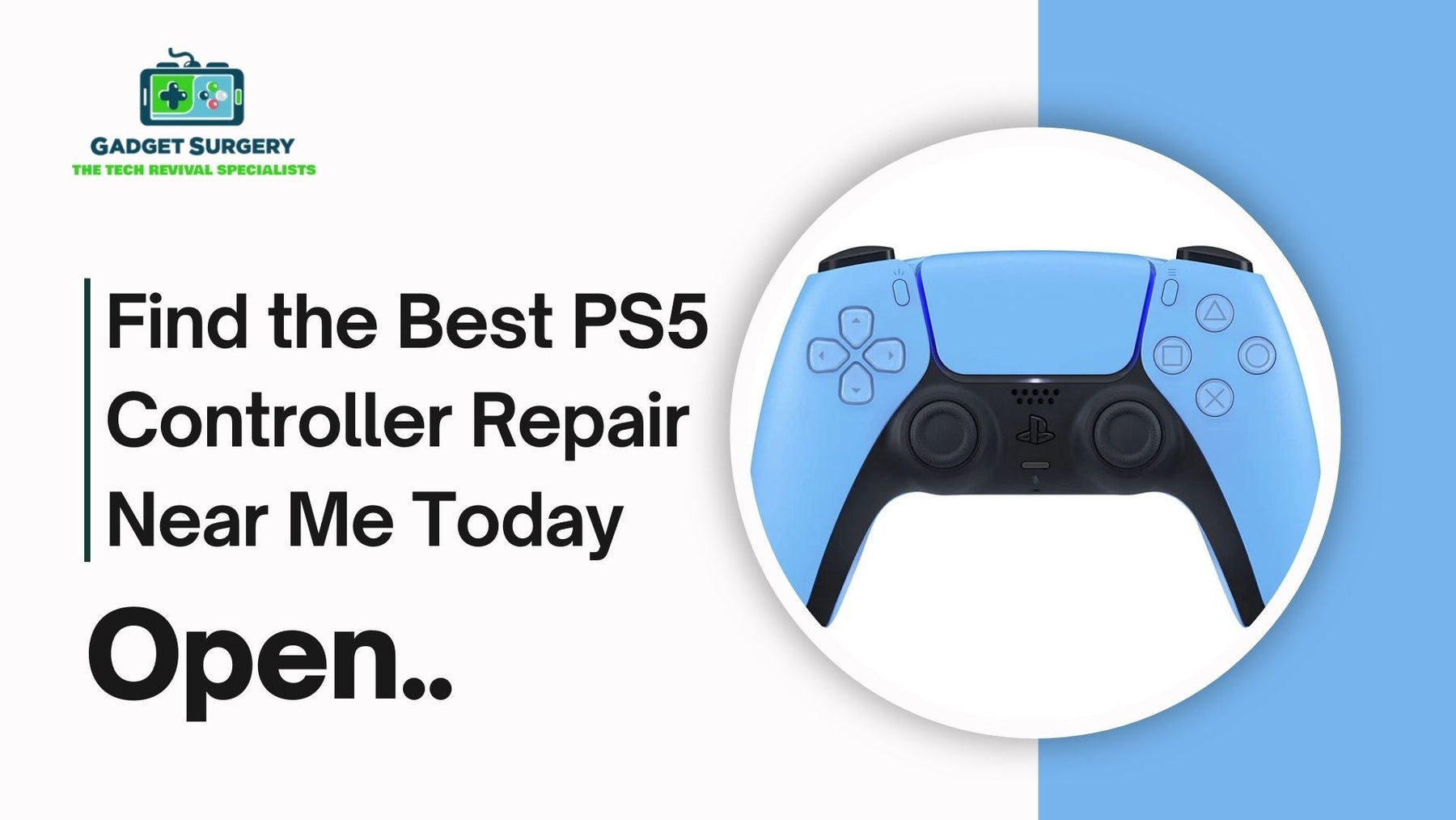 Find the Best PS5 Controller Repair Near Me Today
