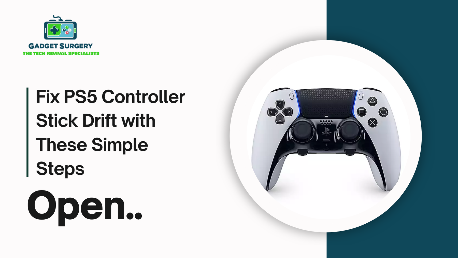 Fix PS5 Controller Stick Drift with These Simple Steps