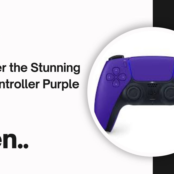 Discover the Stunning PS5 Controller Purple Edition