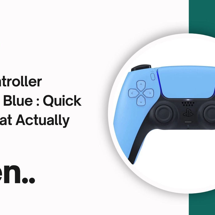 PS5 Controller Flashing Blue : Quick Fixes That Actually Work