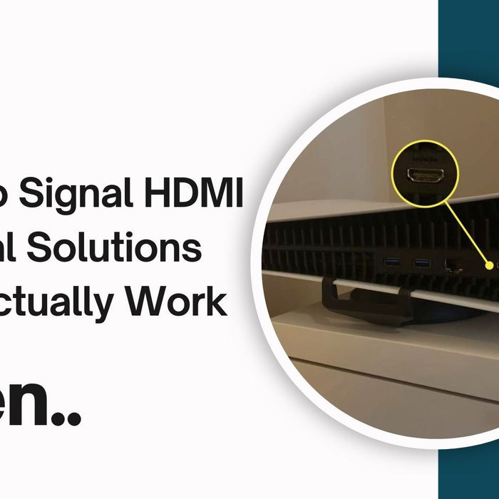 PS5 No Signal HDMI Fix – Real Solutions That Actually Work