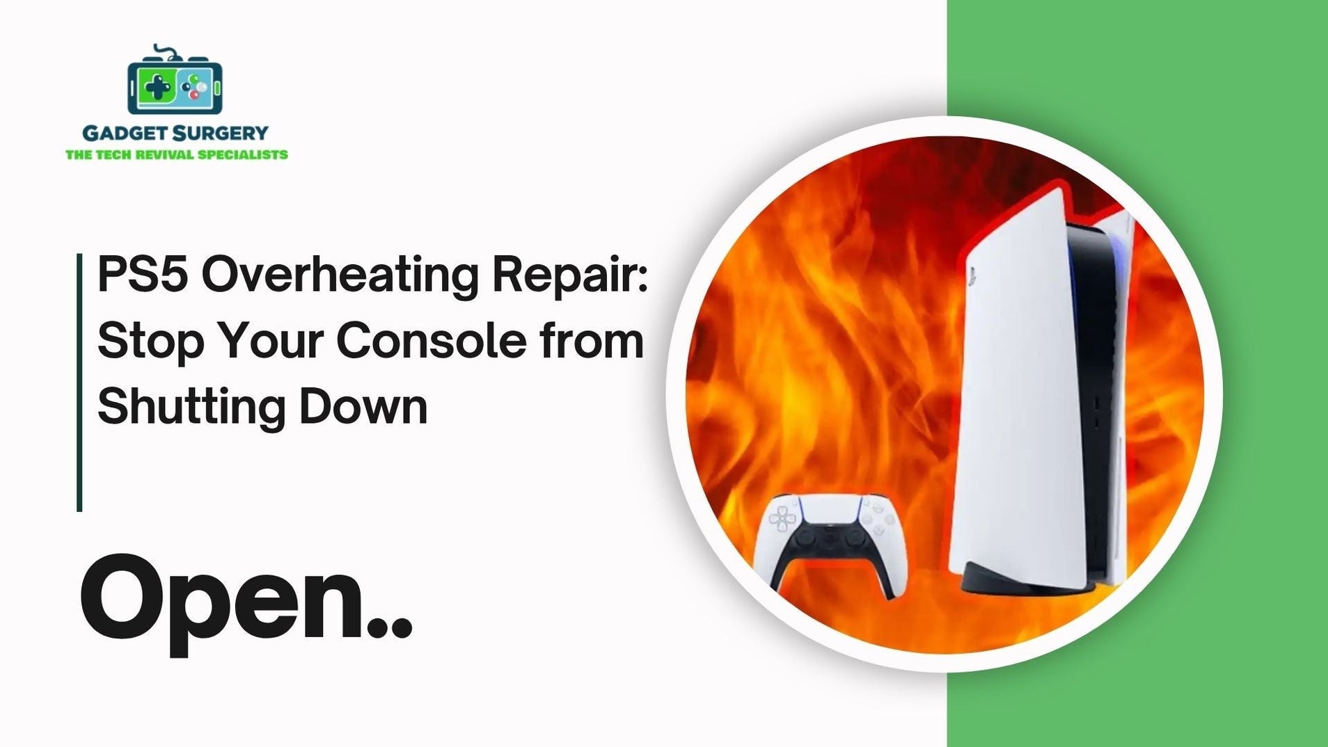 Overheating Console PS5 Overheating Repair: Stop Your Console from Shutting Down — Gadget ...