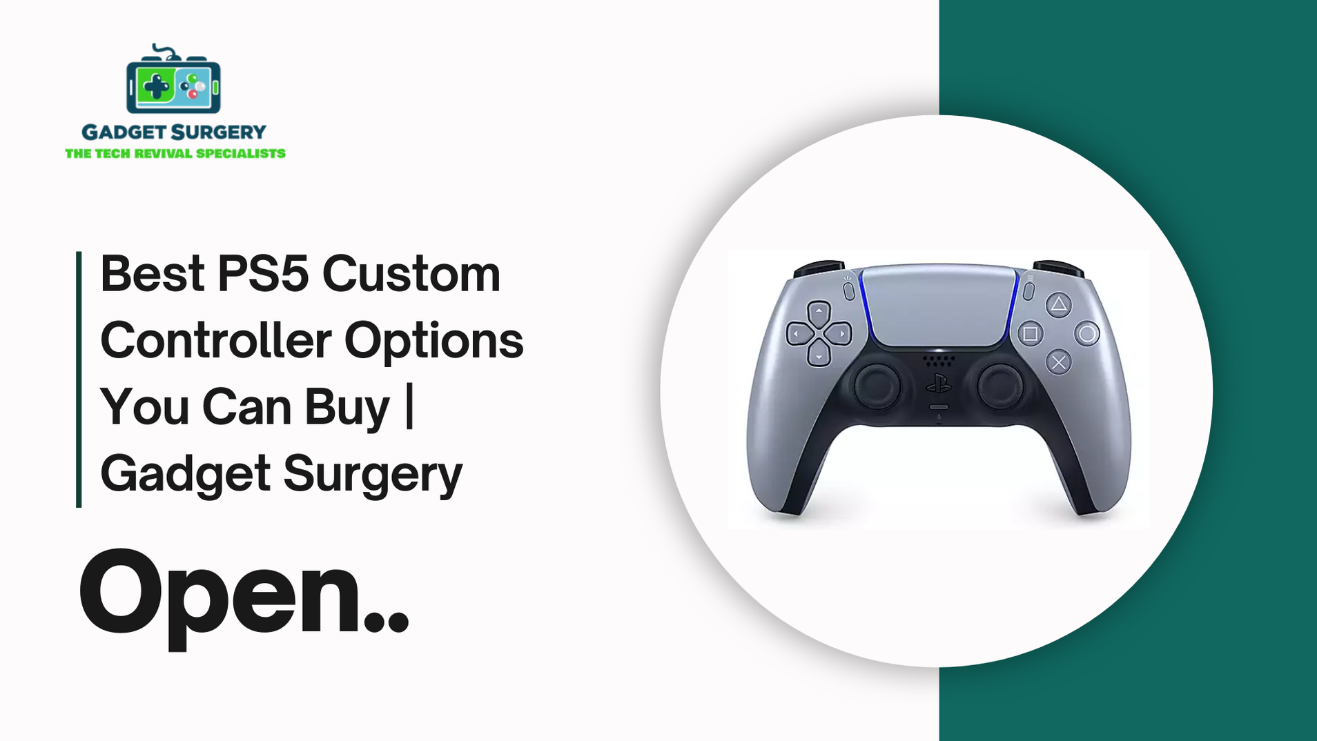 Best PS5 Custom Controller Options You Can Buy Today — Gadget Surgery