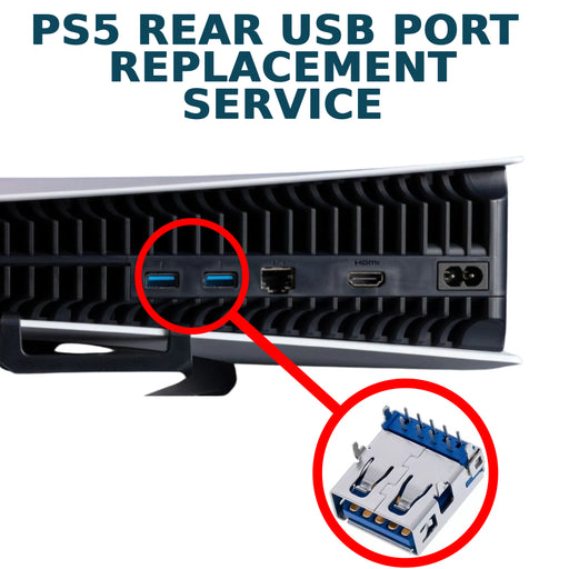 PS5 Rear USB Port Replacement Service