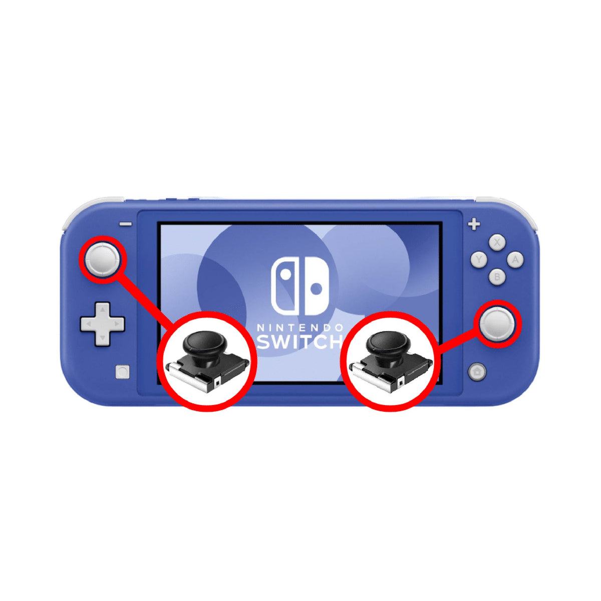 Switch Lite Analogue Thumb Stick Drift Repair — Gadget Surgery